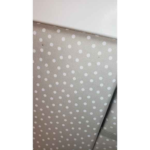 Thirty-One Bulletin Board and Pocket Board Taupe Dancing Dot Pattern - Picture 9 of 11